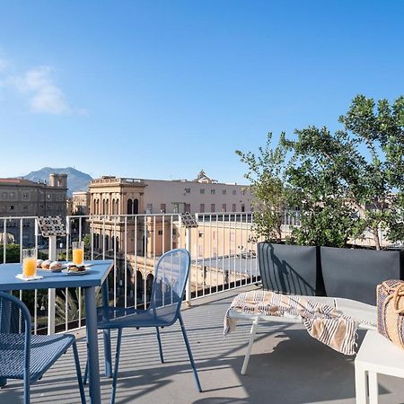 Attico 37 - Queen Room Con Terrazza Privata Palermo Luaran gambar
